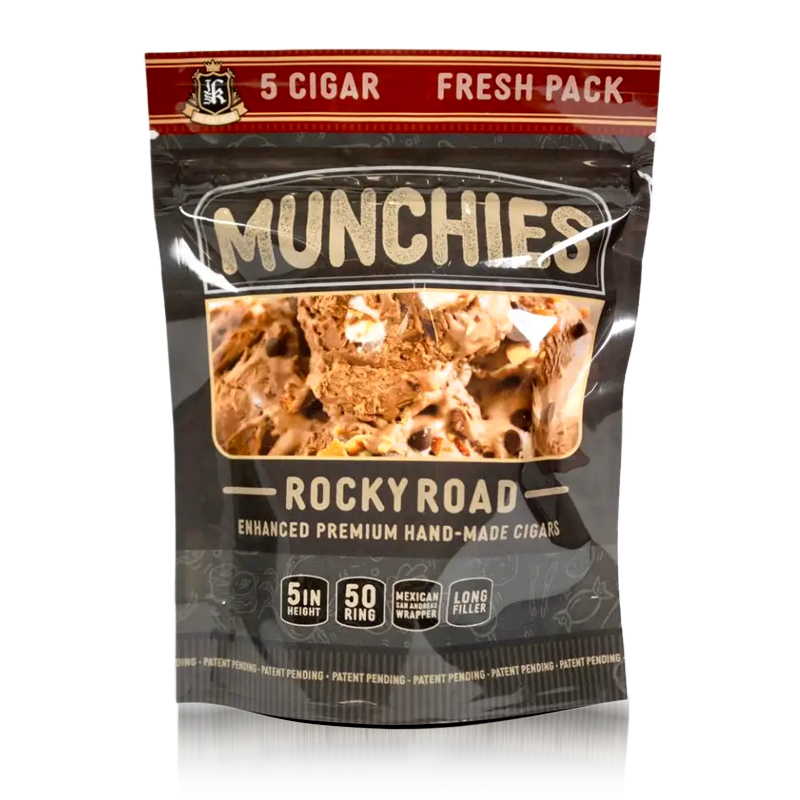 ROCKY ROAD CIGARS: Munchies Gourmet Cigars / 5 Per Pack!